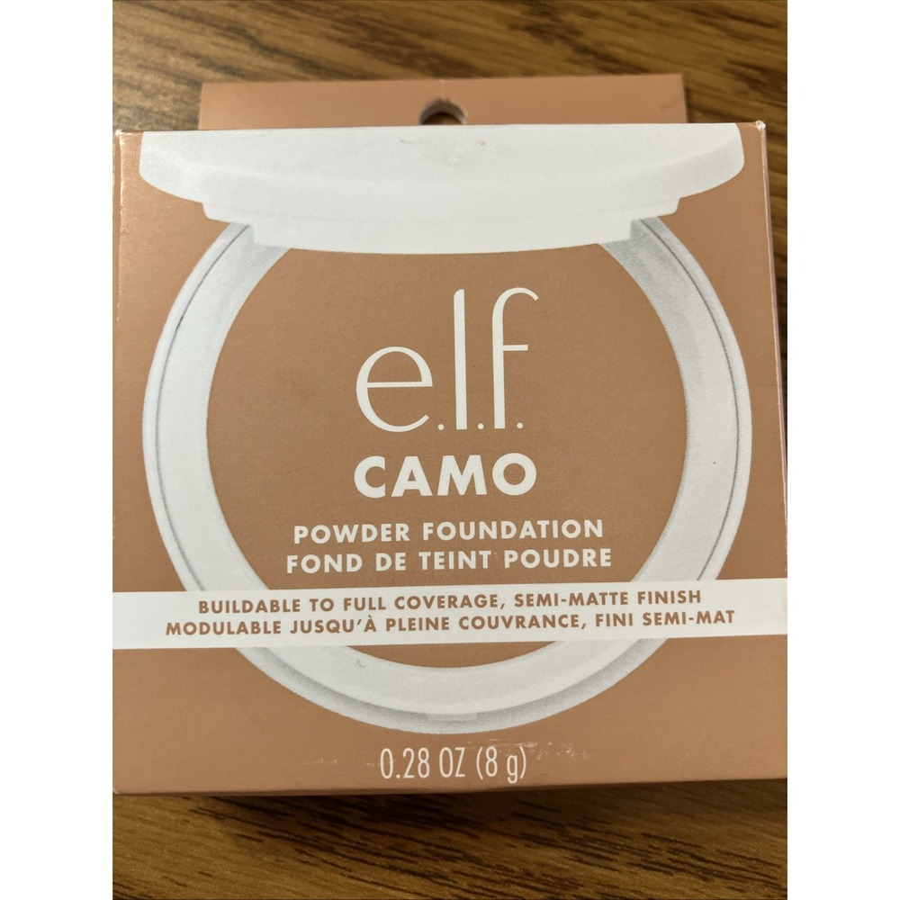 elf CAMO Powder Foundation Medium 330 W New With box